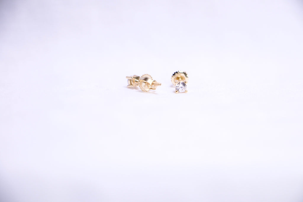 Petite Square Studs
