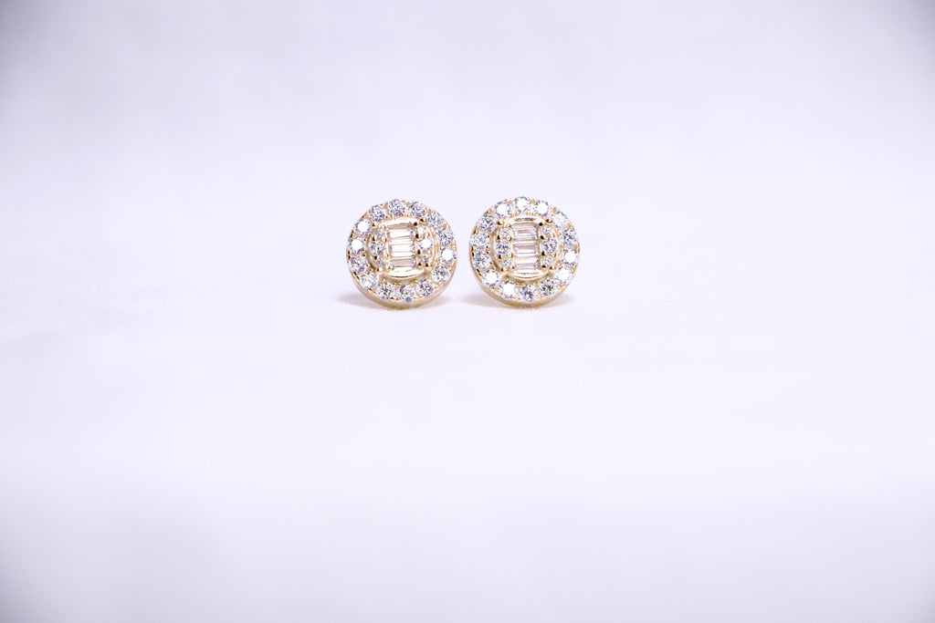 Heirloom Halo Studs