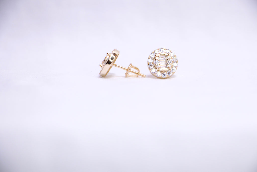 Heirloom Halo Studs