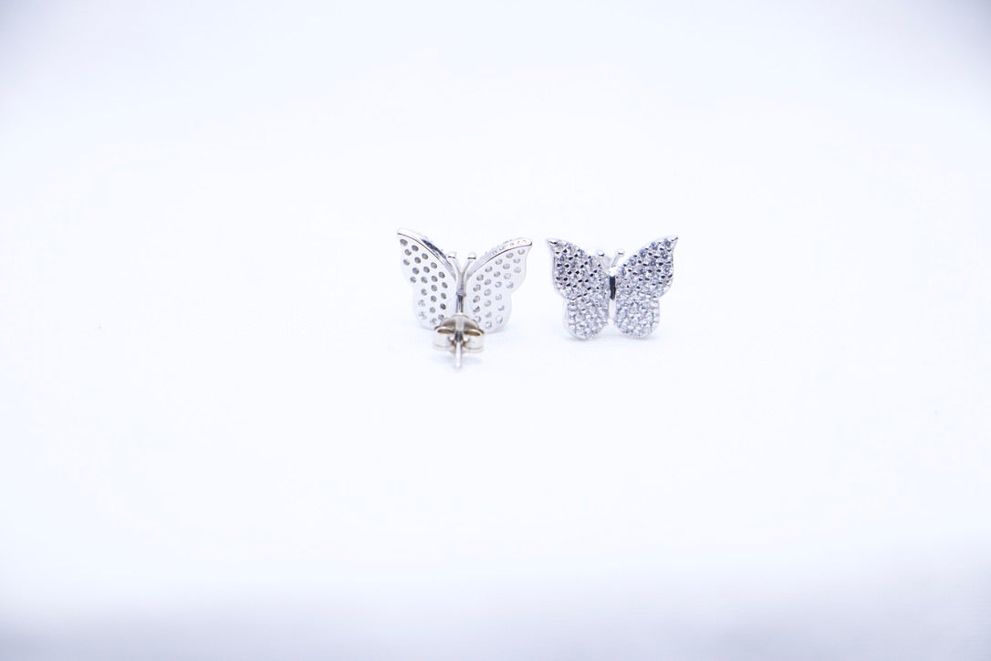 Butterfly Stud Earrings
