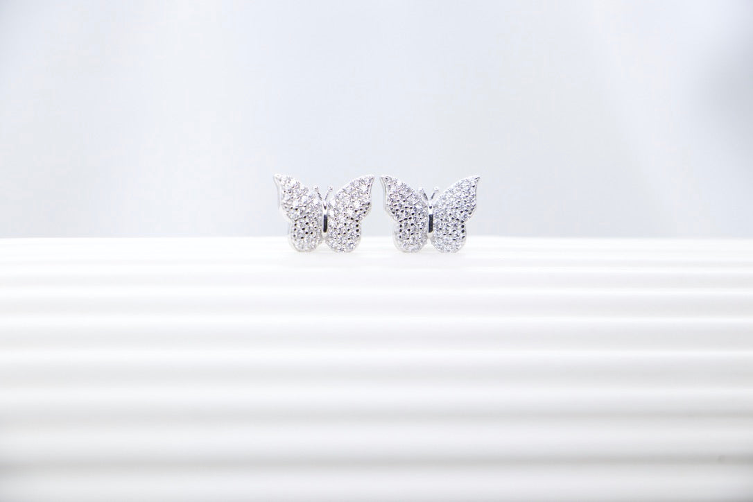 Butterfly Stud Earrings